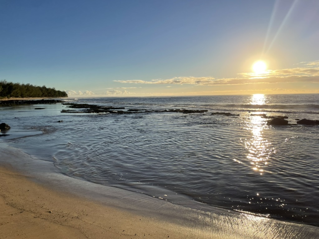 Sunrise at the beach