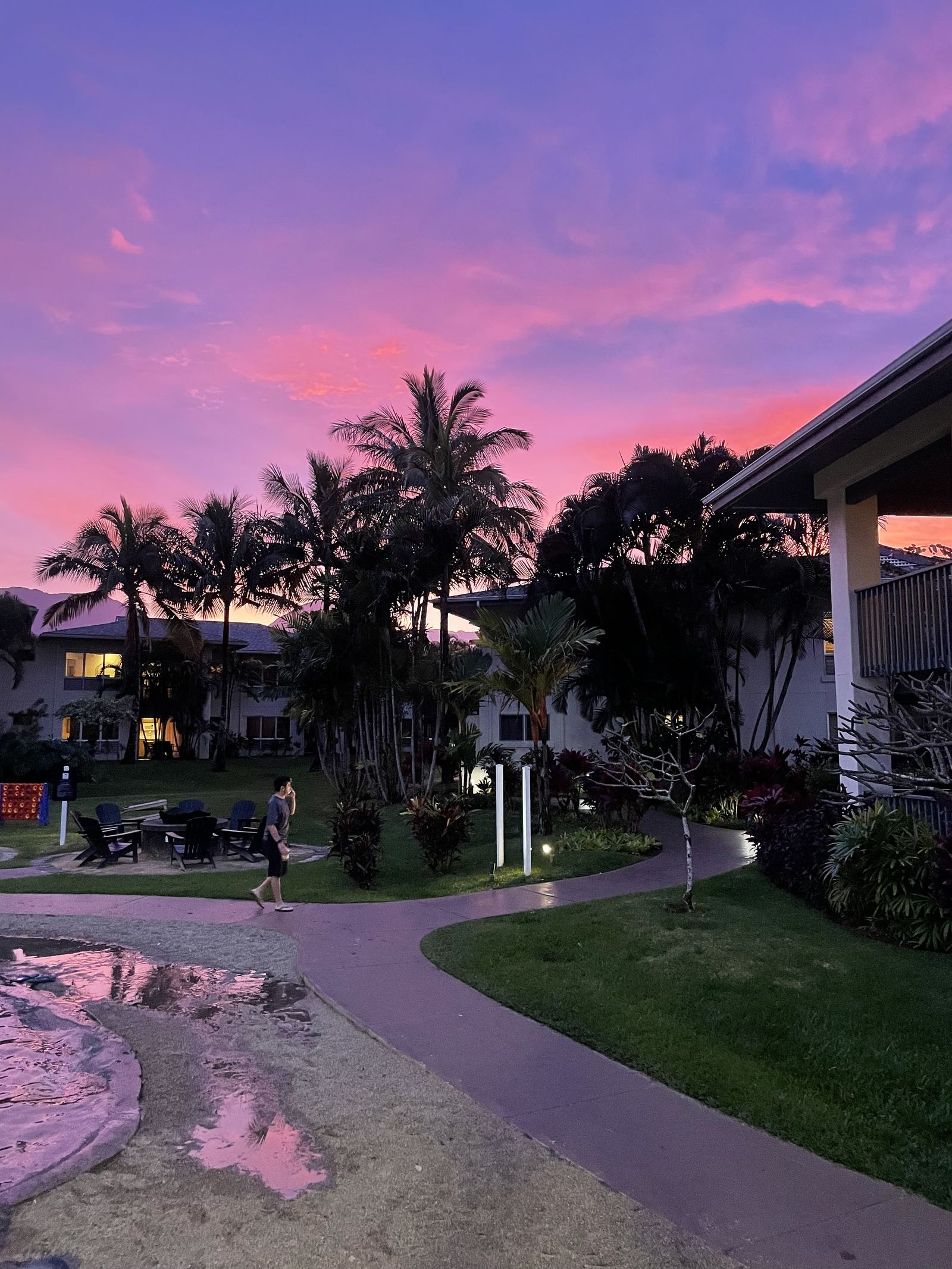 Bali Hai Villas at sunset